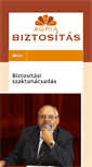 Mobile Screenshot of abiztositas.hu